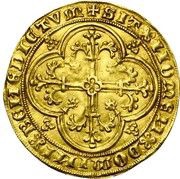 Gold Double Helm - Philip the Bold, Belgium, 1386-1387 reverse image