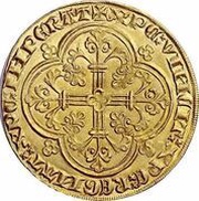 Rider "Franc à Cheval" - Louis II de Male, Belgium, 1346-1384 reverse image