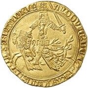 Rider "Franc à Cheval" - Louis II de Male obverse image