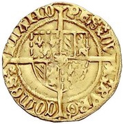 Guilder "Burgundian" - Philip the Good, Belgium, 1466-1467 reverse image