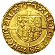 Guilder "Burgundian" - Mary of Burgundy, Belgium, 1477-1480 reverse image