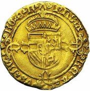 Guilder - Philip the Handsome 2d Type, Belgium, 1496-1499 reverse image