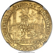 Helmeted Lion - Louis II de Mâle obverse image
