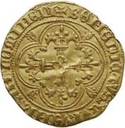 Gold Helm - John the Fearless, Belgium, 1409-1419 reverse image