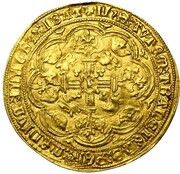 Noble - Philip the Good, 1st emission, Belgium, 1425-1426 reverse image