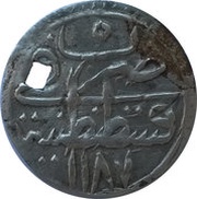 Para - Abdülhamid I Kostantiniyye mint, Ottoman Empire, 1773 reverse image