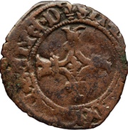 2 Mites - Charles V, Belgium, 1506-1518 reverse image