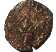 2 Mites - Charles V Lion, Belgium, 1520-1521 reverse image