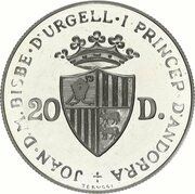 20 Diners - Joan Martí i Alanis Brown Bear obverse image