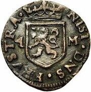 4 Mites - Ghent Revolt, Belgium, 1584 reverse image