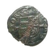Maille of 4 mites - Philip II, Belgium, 1591-1593 reverse image