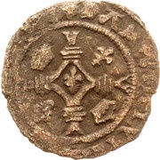¼ Groat - Charles V, Belgium, 1521-1526 reverse image