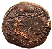 1 Duit "Statenduit"- Philip II / Flanders Revolt obverse image