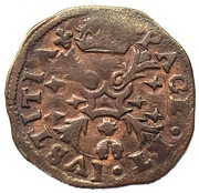 1 Duit "Statenduit"- Philip II / Flanders Revolt, Belgium, 1578-1580 reverse image