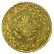 Cedid Mahmudiye Nisfiyesi - Mahmud II Kostantiniyye mint obverse image