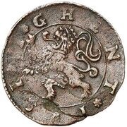 6 Mites - François d'Alençon, Ghent Revolt obverse image