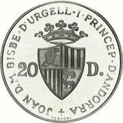 20 Diners - Joan Martí i Alanis Red Squirrel obverse image