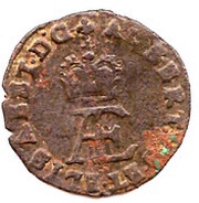 2 Denier - Albert and Isabella obverse image