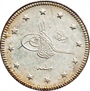 2 Kurus - Mehmed V Bursa Mint obverse image