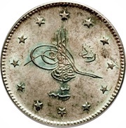 2 Kurus - Mehmed V Selanik mint obverse image