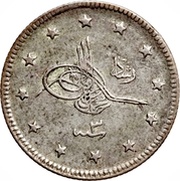 2 Kurus - Mehmed V Manastir mint obverse image