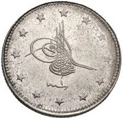 2 Kurus - Mehmed VI Costantinople obverse image