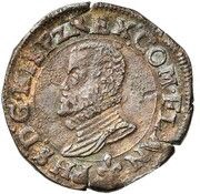 1 Oord / Liard "Statenoord" - Philip II States in Revolt obverse image