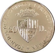 20 Diners - Joan Martí i Alanis Pyrenean Chamois obverse image