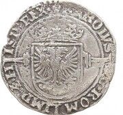 ½ Silver Real - Charles V obverse image