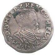 ¹⁄10 Daalder "¹⁄10 Philipsdaalder" - Philip II obverse image