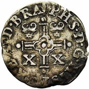 1⁄20 Daalder "1⁄20 Philipsdaalder" - Philip II Early type obverse image