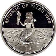 1 Dollar Sea Turtle obverse image