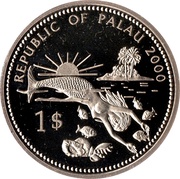 1 Dollar Swordfish obverse image