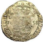 1 Schelling / Escalin - Philip IV, Belgium, 1621-1658 reverse image