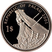1 Dollar Moorish Idol obverse image