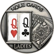 1 Dollar Hole Cards: Ladies ♥♧ reverse image
