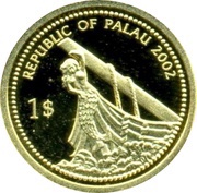 1 Dollar Sperm Whale; Gold Proof Issue obverse image