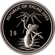 1 Dollar Orange Crab obverse image