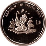 1 Dollar Napoleon Fish obverse image