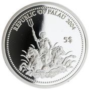 1 Dollar Sea Turtle obverse image