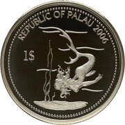 1 Dollar Hog Fish obverse image