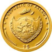1 Dollar Elephant Shrew obverse image