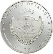 1 Dollar Ferrari F2007 obverse image