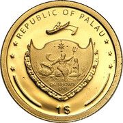 1 Dollar Fontana Di Trevi obverse image