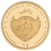 1 Dollar Three Wise Men obverse image