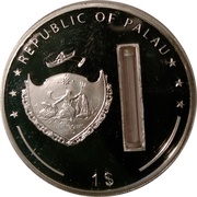 1 Dollar Lourdes 2008 obverse image