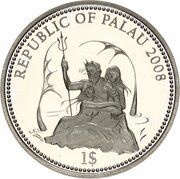 1 Dollar White Shark obverse image