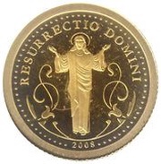 1 Dollar Easter, Palau, 2008 reverse image