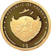 1 Dollar FIFA World Cup - South Africa, Palau, 2009 obverse image