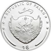1 Dollar Temple of Artemis obverse image